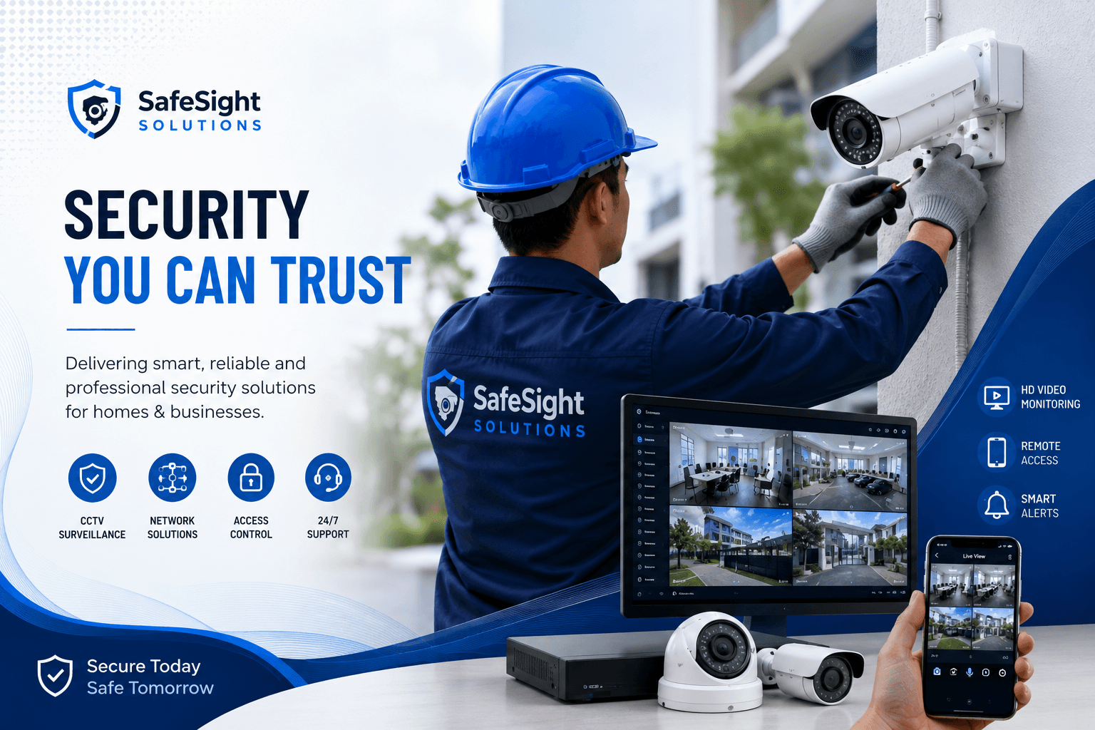 CCTV Company in Hanamkonda providing CCTV installation, networking and security solutions