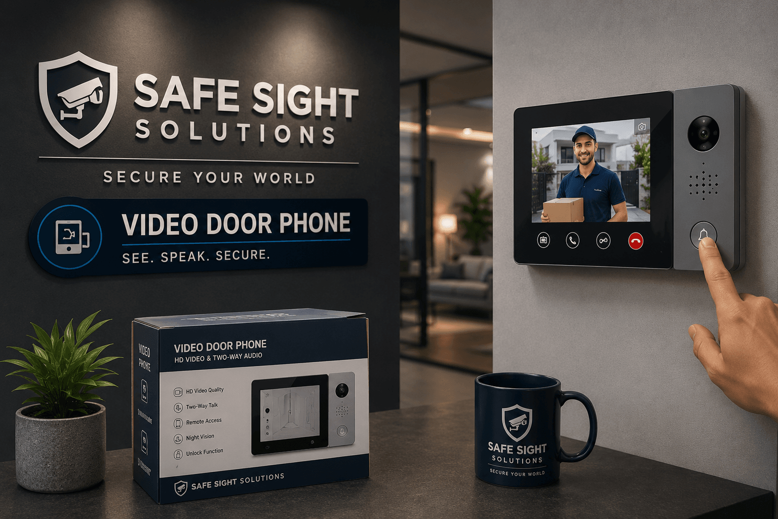 Video Door Phone under CCTV Installation & Security Solutions in Hanamkonda