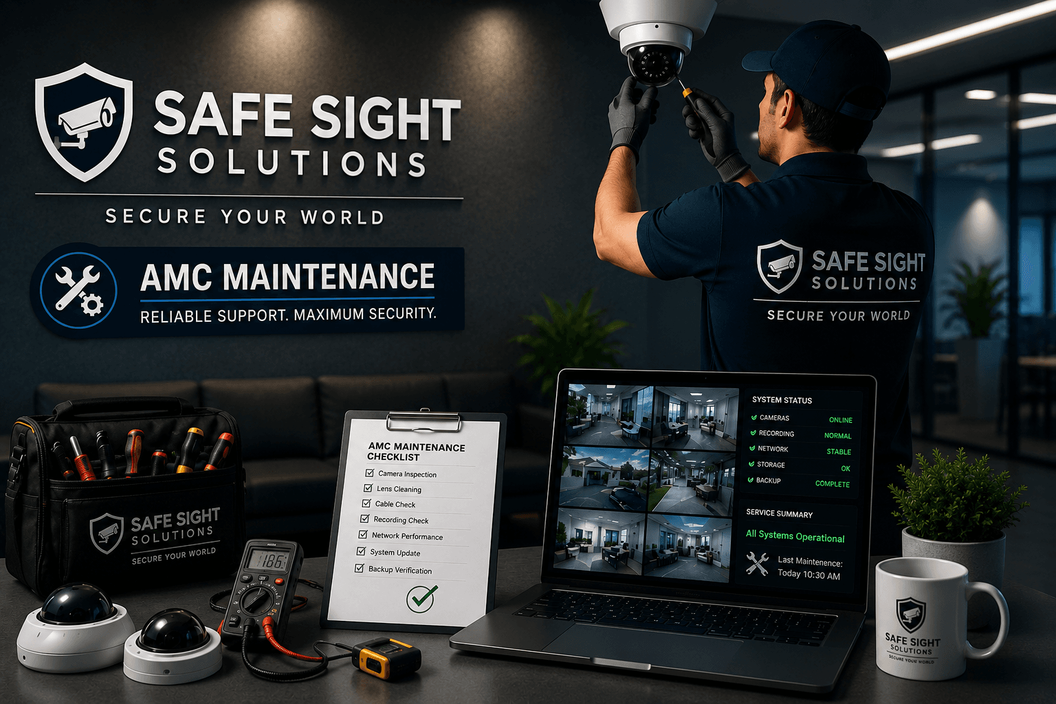 CCTV AMC under CCTV Installation & Security Solutions in Hanamkonda