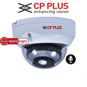 STQC | CP Plus 4 MP Dual-Light Vandal Dome Camera | CP-UNC-VC41L5C-VMD-LQ