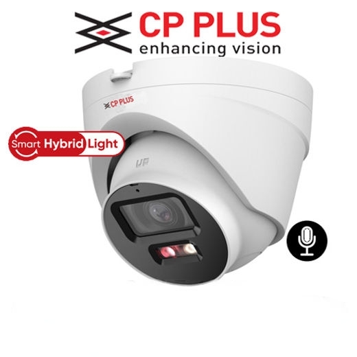 STQC | CP Plus 2MP Full Color IP Dome Camera (30m, PoE) | CP-UNC-DA21L3C-LQ