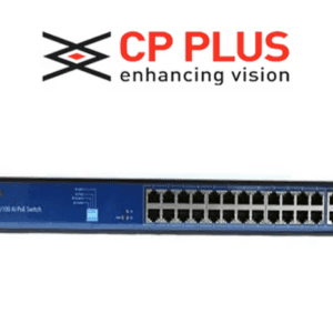 CP Plus 24 Port Giga PoE Switch (CP-ANW-GPU24F2-N30)