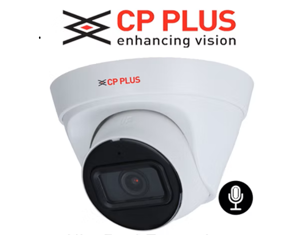 STQC | CP Plus 2MP Network IP Dome Camera (30m, PoE, IP67) | CP-UNC-DA21L3C-Q